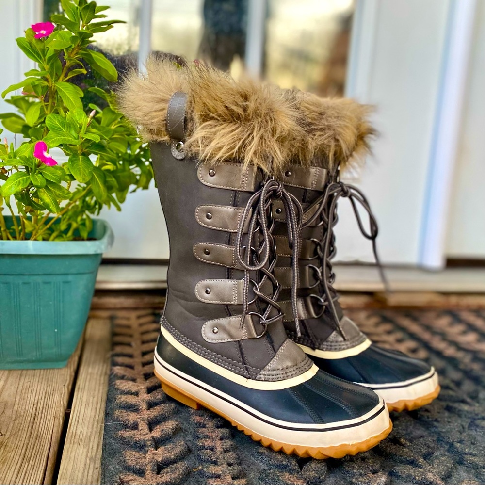 EUC Women's Jambu JBU Edith Encore Weather Ready Waterproof Boot Women’s Size 7